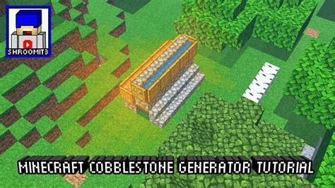 Minecraft Cobblestone Generator Tutorial Youtube
