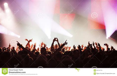 Rock Concert Stock Image Image Of Festival Audience