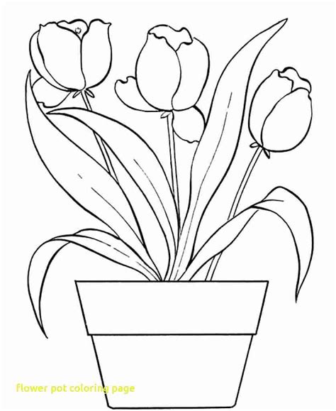 Primarygames is the fun place to learn and play! Flower In A Pot Coloring Page at GetColorings.com | Free ...