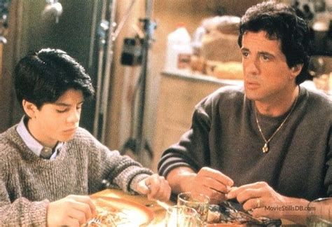Rocky V Publicity Still Of Sylvester Stallone And Sage Stallone 1990
