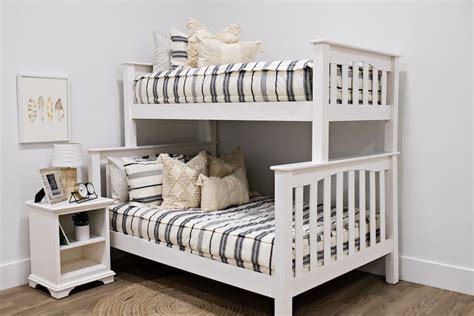 Styled For Bunk Beds In 2021 Bunk Beds Bed Beddys Bedding