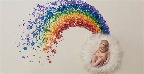 Rainbow Baby Photography Capture The Light Photography