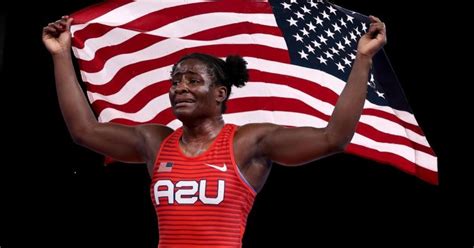 Tamyra Mensah Stock Becomes First Black Woman To Win Gold For Team Usa