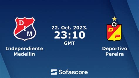 Independiente Medellín Vs Deportivo Pereira Live Score H2h And Lineups