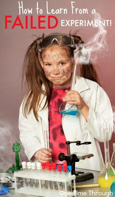 How To Learn From A Failed Experiment Science Activities For Kids