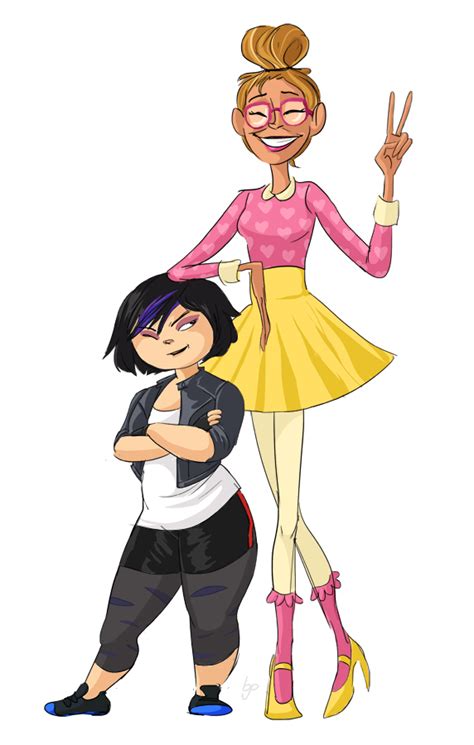 Gogo Tomago And Honey Lemon Big Hero Fan Art Fanpop