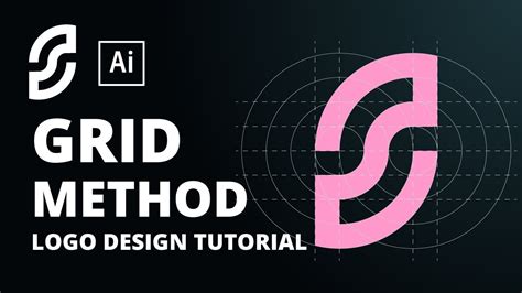 How To Design A Logo With Grid Adobe Illustrator Tutorial Youtube