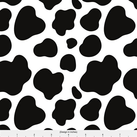 Cow Print Fabric Cow Pattern By Kostolom3000 Cow Animal