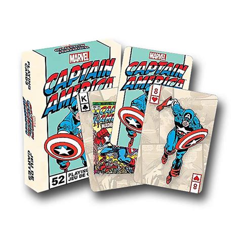 Check spelling or type a new query. Captain America Playing Cards
