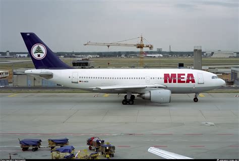 D Aics Mea Middle East Airlines Airbus A310 203 Photo By Mark