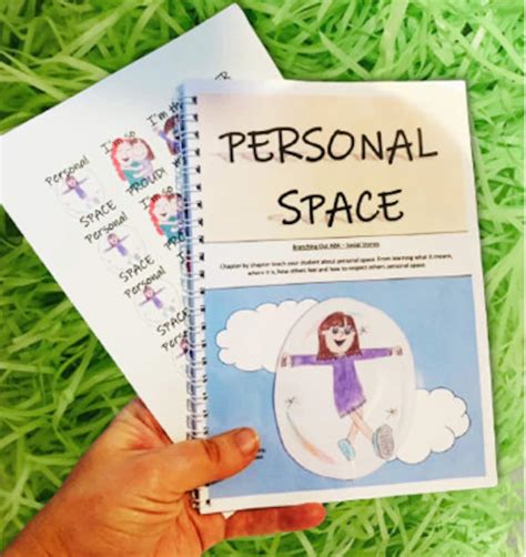 Personal Space Autism Social Story Social Skills Sticker Etsy