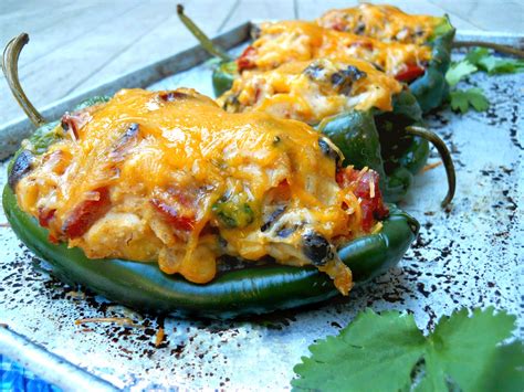 Chorizo Stuffed Poblano Peppers Cooking With Books