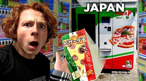 American Eats From Japans Strangest Vending Machines Youtube