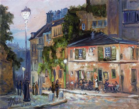 Montmartre Paris Painting By Irek Szelag Pixels