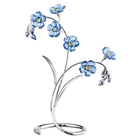 Charming jewelry, elegant watches and sparkling crystal creations commemorate the brand's tradition and craftsmanship. Swarovski Crystal Paradise Flower - Danuba, Sapphire