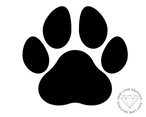 Paw Print Vinyl Sticker Decal 1 Dog Animal Pets Etsy