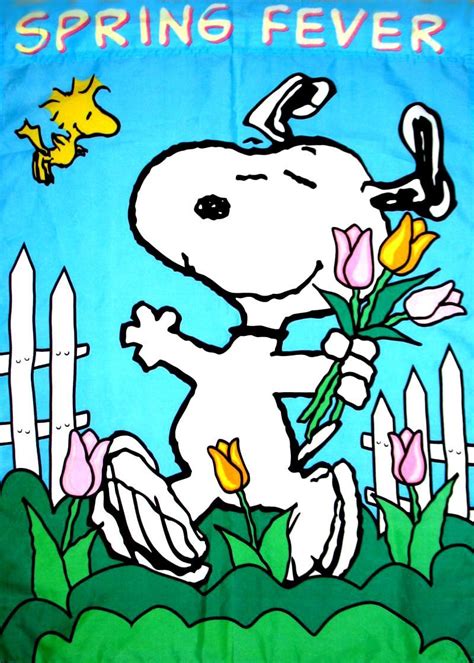 Springtime Snoopy Spring  Goimages Signs