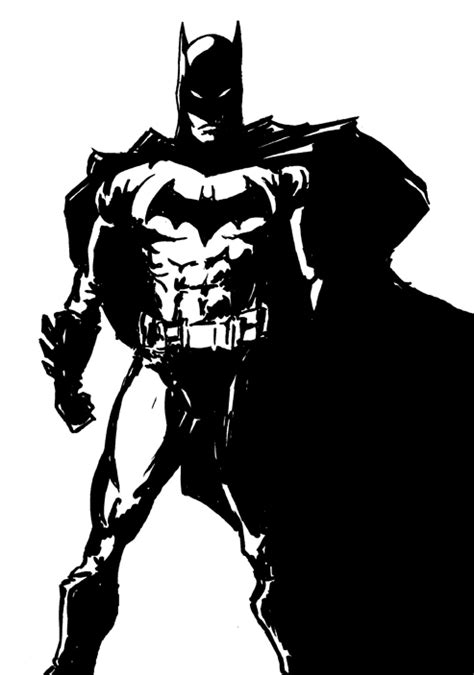 Batman Black And White By Jamibug On Deviantart