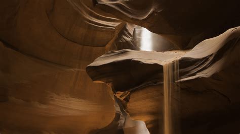 Download Wallpaper 1920x1080 Antelope Canyon Canyon Cave Sand Light
