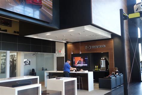 Retail Evolution Mazdas New Dealership Design Inside Mazda