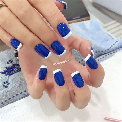 Veras uñas azul con dorado, con plata, mate, azul rey, uñas acrílicas azules y mucho más. + DE 100 UÑAS AZULES | UÑAS DECORADAS - NAIL ART | Uñas azules, Uñas, Uñas decoradas