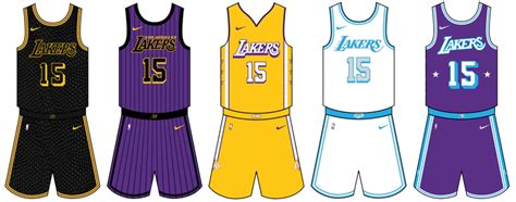 Lakers Uniforms LakerStats