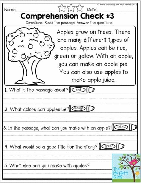 Back To School Packets! | Reading comprehension worksheets ...