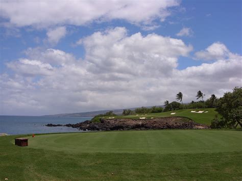Mauna Kea Golf Course on the Kohala Coast of the Big Island of Hawaii