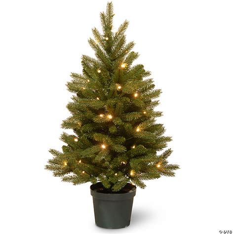National Tree Company 3 Ft Jersey Fraser Fir Tree With Battery