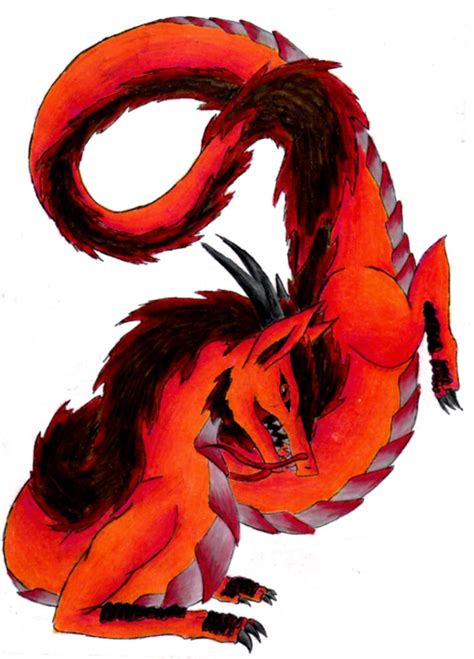 Orange Dragon White Background By Hybridpersonality On Deviantart