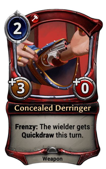 Concealed Derringer Eternal Cards Eternal Warcry