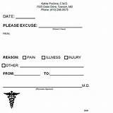 Photos of Free Doctor Note To Return To Work