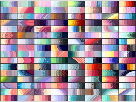 Mlp Color Palette Adopts 50p50 135144 Open By Krystaldecasper