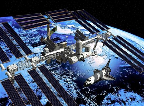 The International Space Station Space Station Space Travel Earth