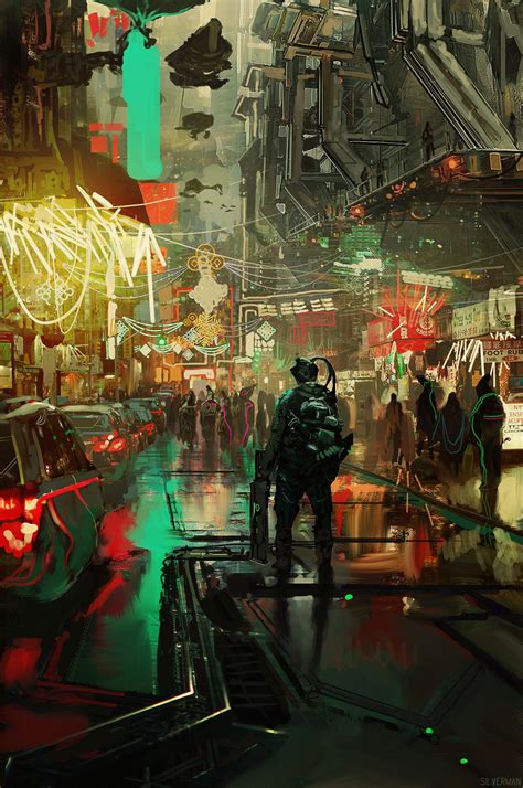 Pin By Allen Passalaqua On Color Theory Cyberpunk Art Cyberpunk City
