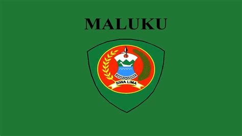Bandera E Himno De Molucas Indonesia Flag And Anthem Of Maluku