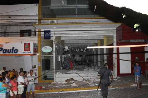 Explosões e pânico em São Paulo do Potengi RN nesta madrugada duas