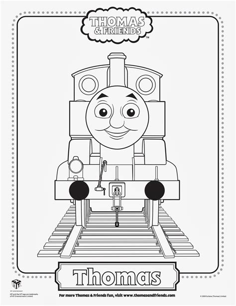 Thomas The Train Printable