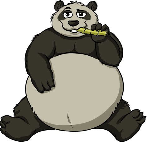 Cheering Panda Belly By Dreykins Fur Affinity Dot Net