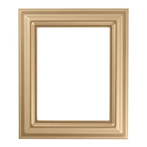Rectangle Frame In Gold Spray Finish Simple Gold Picture Frames