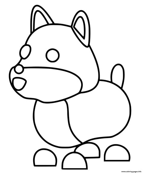 Roblox Adopt Me Coloring Pages To Coler