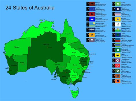 24 States Of Australia In 2023 States Of Australia Australia Map