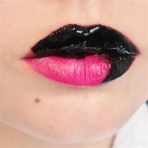 When Your Black Lipgloss Leaves An Unexpected Stain Hope You Like Your New Permanent Pink Lips