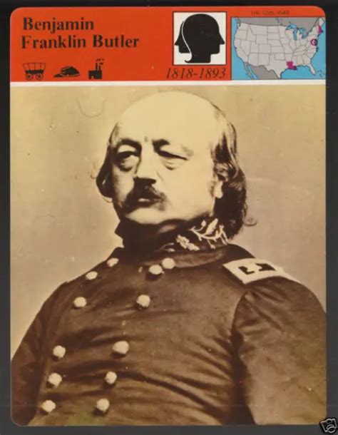 General Benjamin Franklin Butler Us Civil War History Story Of