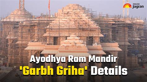 Ayodhya Ram Mandir Ram Lalla To Be Consecrated At Garbh Griha Its Significance Structure