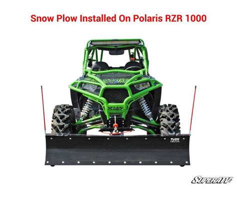 Can Am Commander 800 1000 Plow Pro Heavy Duty Snow Plow Complete Kit
