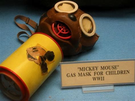 Disney Gas Mask Gascots Abandoned By Disney Pinterest Disney
