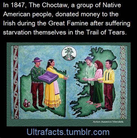 A Group Of Native American Choctaws In 1847 Came Together To Raise