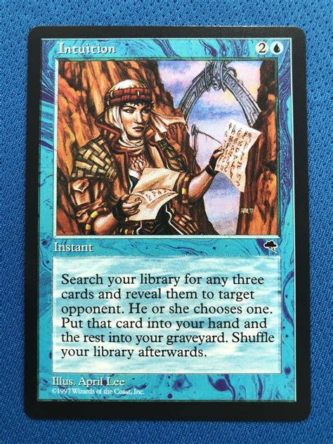 The web proxy site is a fast and free way to change your ip address, unblock websites, and obtain web anonymity. Intuition TE (Tempest) TMP mtg proxy magic the gathering ...