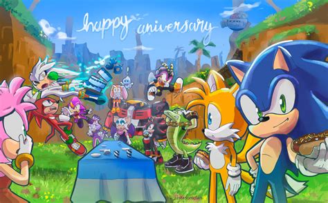 Sonic 30th Anniversary By Justasonicfan On Deviantart